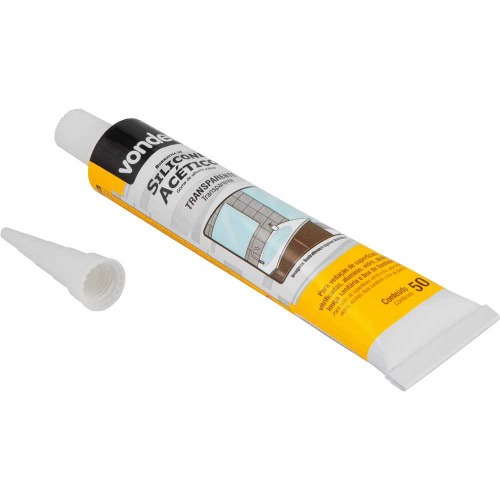 Silicone ac�tico para veda��o 50 gramas