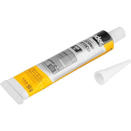 Silicone ac�tico para veda��o 50 gramas