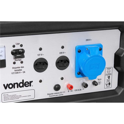 Gerador de energia 6 Kva a gasolina - GGV 6000 110V/220V Gerador de energia 6 Kva a gasolina - GGV 6000 110V/220V