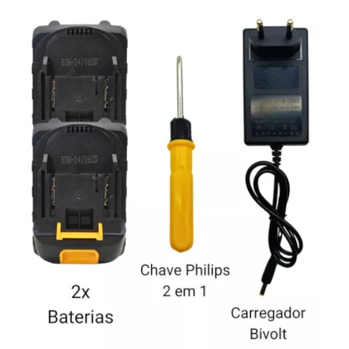 Motosserra a bateria 21V sabre de 4