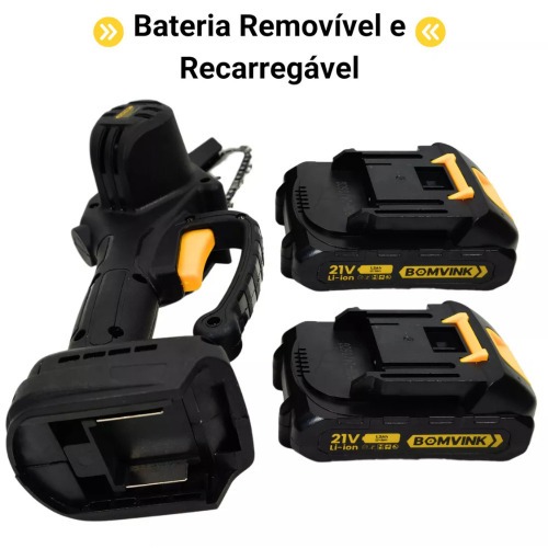 Motosserra a bateria 21V sabre de 4