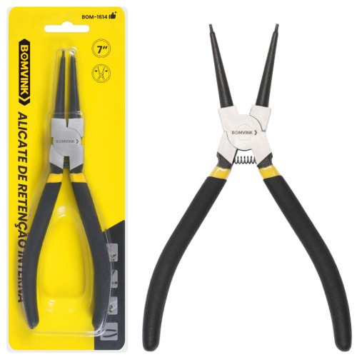 Alicate para an�is interno bico reto 7