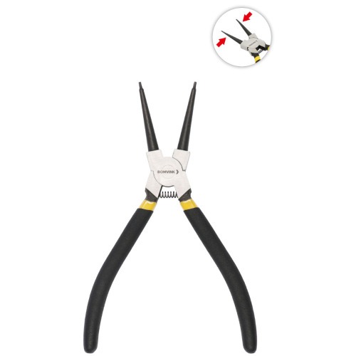 Alicate para an�is interno bico reto 7