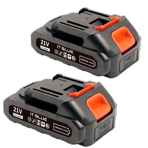 Ro�adeira lateral a bateria 21V com 2 baterias e acess�rios - BOM-9109  110V/220V