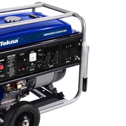 Gerador de energia 6,0 Kva a gasolina partida manual com AVR - GT6500FB  110V/220V