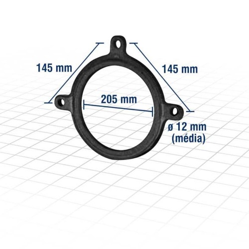 Torno de bancada com base giratória n° 8 em ferro nodular Torno de bancada com base giratória n° 8 em ferro nodular