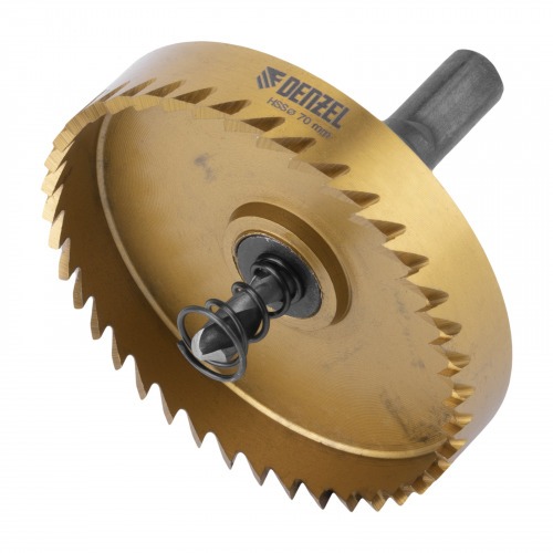 Serra copo para metal 70 mm revestimento em Nitreto de Tit�nio com suporte