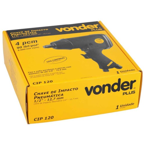 Chave de impacto pneum�tica encaixe 1/2