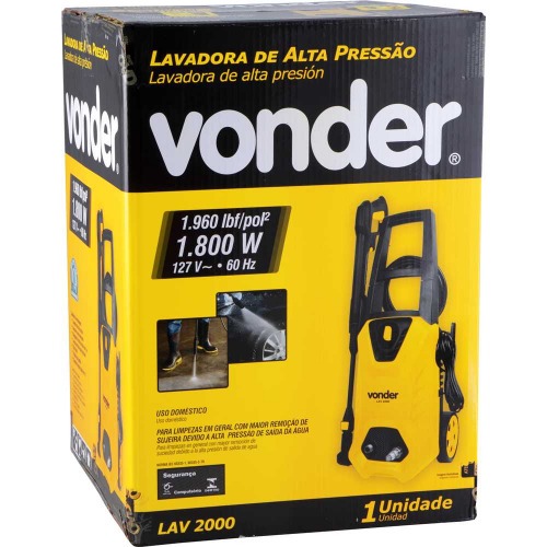 Lavadora de alta press�o 1.960 libras com acess�rios - LAV 2000  110V