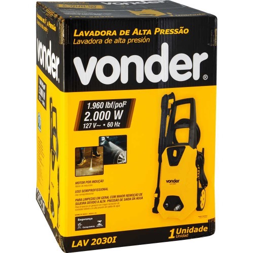 Lavadora de alta press�o 1.960 libras com acess�rios - LAV 2030I  110V