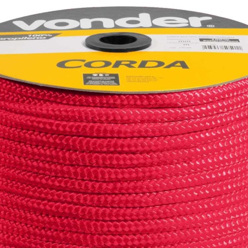 Corda multifilamento tran�ada 12 mm com rolo de 140 metros
