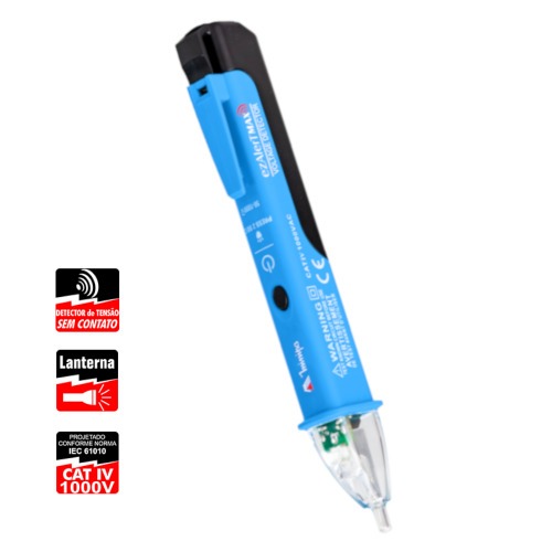 Detector de tens�o 50 a 1000V CAT IV 1000V com Led - ezAlerT Max