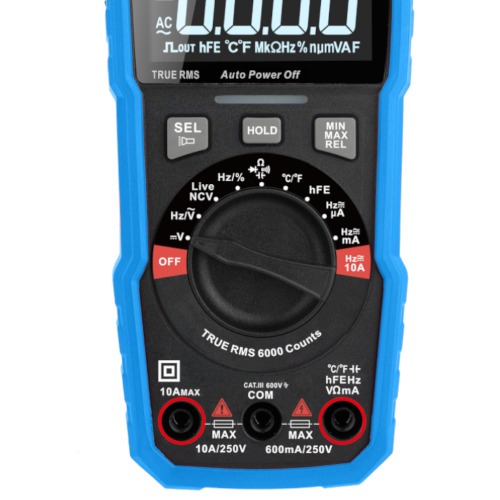 Mult�metro digital port�til True RMS CAT III 600V - ET-1505A