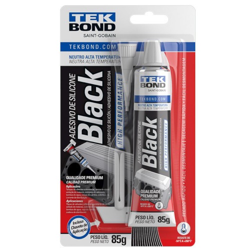 Silicone para veda��o 85 gramas alta performance Black