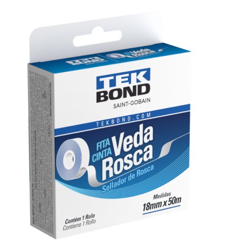 Fita Veda Rosca 18 mm x 50 metros 