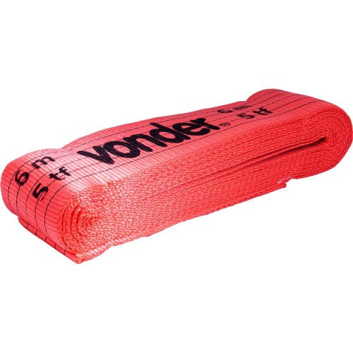 Cinta plana para eleva��o de carga 6 m 5T 