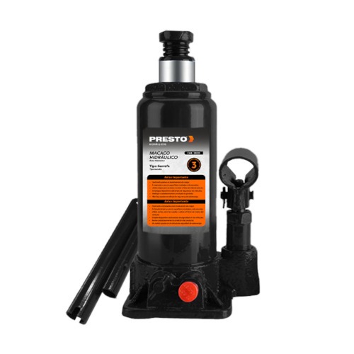 Macaco hidr�ulico tipo garrafa 3 toneladas - 96101