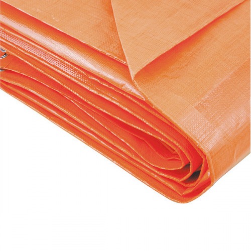 Lona refor�ada de polietileno laranja 5 m x 5 m