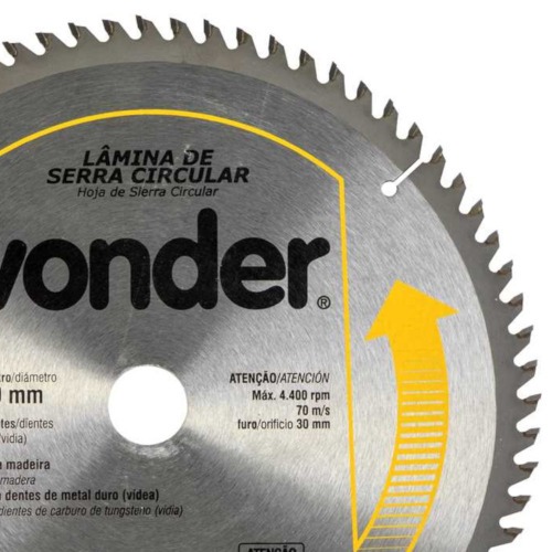 Disco de serra para madeira 300 x 30 mm 72 dentes