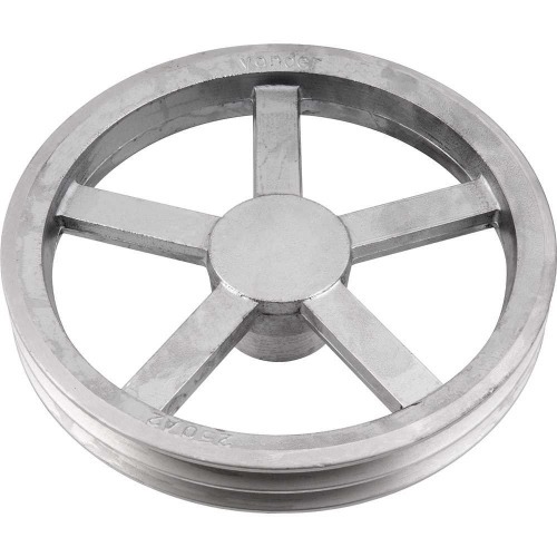 Polia de alum�nio 2 canais A - 250 mm