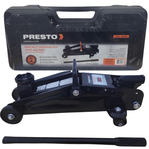 Macaco hidr�ulico tipo jacar� 2 toneladas - 96109