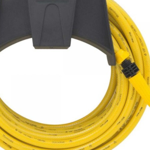 Mangueiram flex�vel para jardim 20 m com suporte