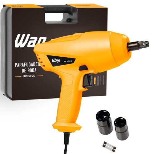 Parafusadeira de Roda 12V com 2 soquetes e maleta - CAR 12V WAP