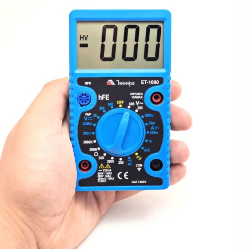 Multímetro digital portátil - ET-1000 Multímetro digital portátil - ET-1000