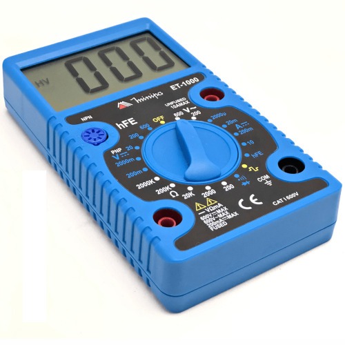 Multímetro digital portátil - ET-1000 Multímetro digital portátil - ET-1000