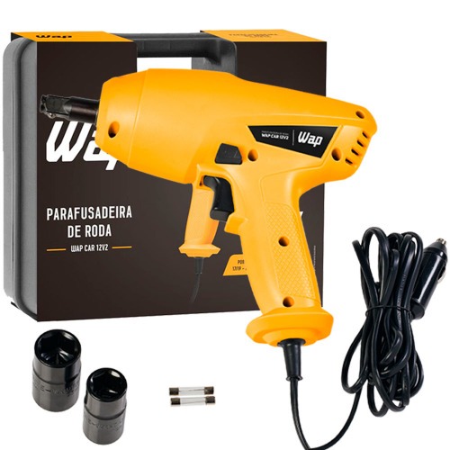 Parafusadeira de Roda 12V com 2 soquetes e maleta - CAR 12V WAP
