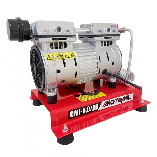 Compressor de ar direto 1,3 hp isento de óleo - CMI-5.0AD 220V Compressor de ar direto 1,3 hp isento de óleo - CMI-5.0AD 220V