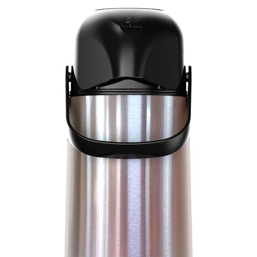 Garrafa t�rmica de press�o 1 litro Inox - L�mina