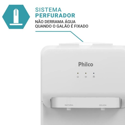 Bebedouro de mesa refrigerado por compressor branco - PBE11	  220V