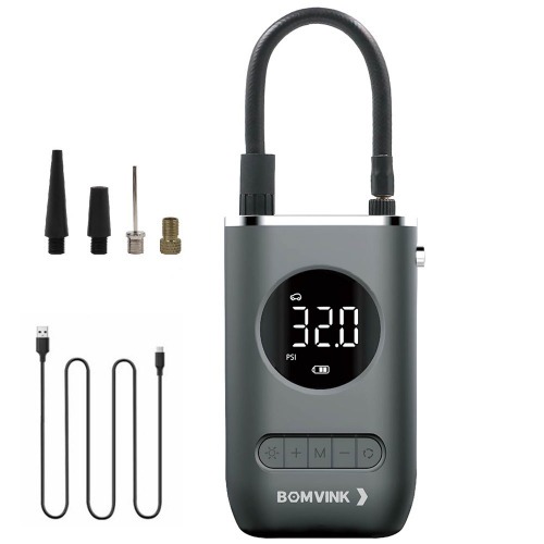 Mini Compressor de Ar port�til digital recarreg�vel 150 PSI - BOM-8905