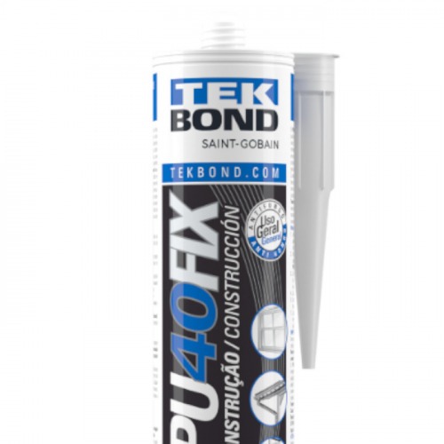 Adesivo multiuso em poliuretano 280 ml/387g- PU40FIX 