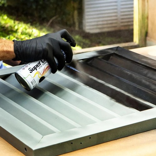 Kit 3 tintas spray preto fosco de uso geral 350 ml