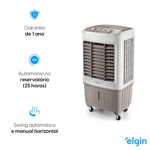 Climatizador de ar evaporativo port�til 103 Watts 45L 40m� - Big Air  110V