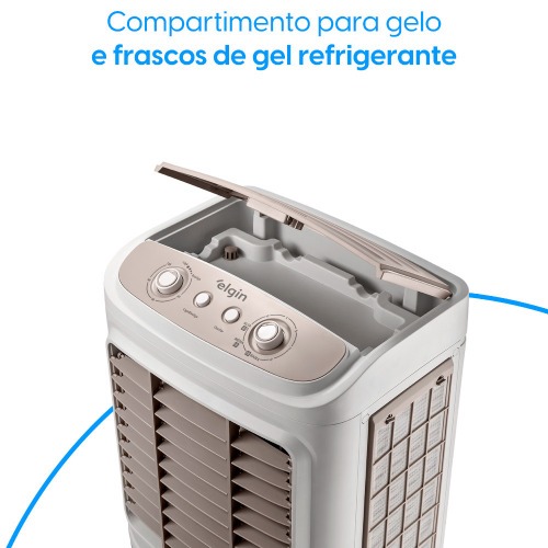 Climatizador de ar evaporativo port�til 107 Watts 45L 40m� - Big Air  220V