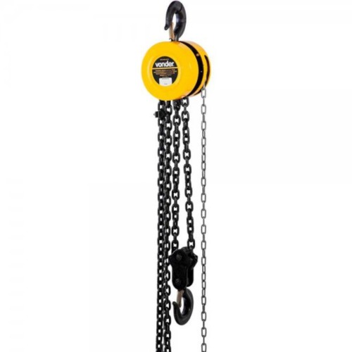 Talha manual capacidade de 3 toneladas com corrente de 5 metros Talha manual capacidade de 3 toneladas com corrente de 5 metros