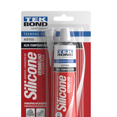 Silicone ac�tico para alta temperatura 50 gramas