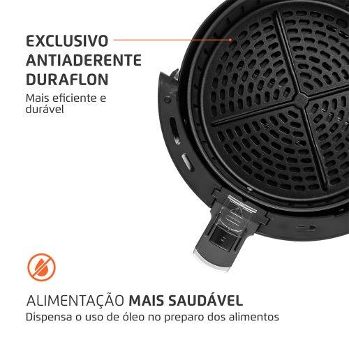 Fritadeira el�trica sem �leo Air Fryer 3,5L 1.500 Watts - AF-30-DI  220V