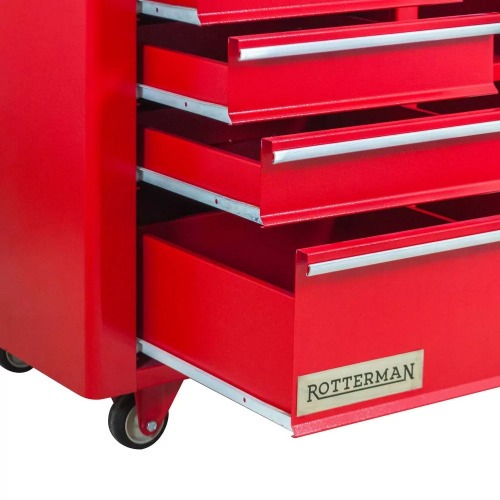 Bancada m�vel com 5 gavetas e porta lateral - RLL-277