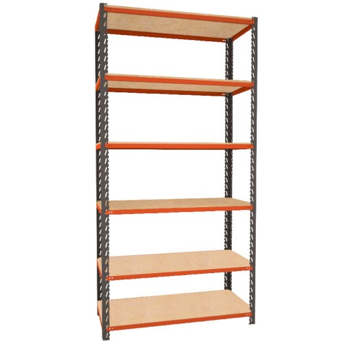 Estante desmontável 1000 x 450 x 1950 mm com 6 prateleiras - 40301 Estante desmontável 1000 x 450 x 1950 mm com 6 prateleiras - 40301