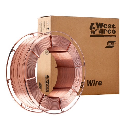 Arame para solda mig s�lido cobreado 1,0 mm rolo 18 kg - 70S6