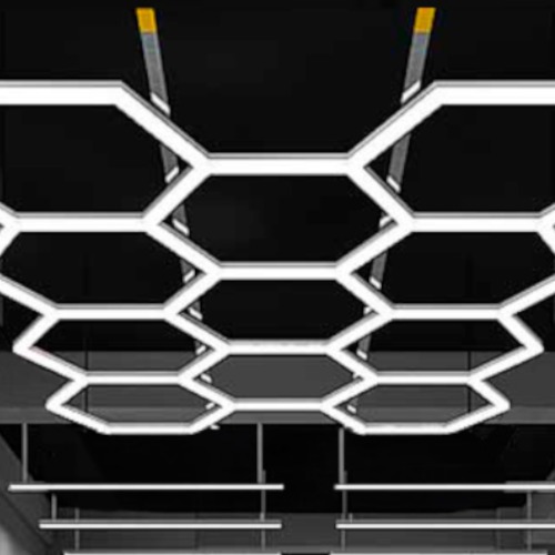 Lumin�ria colm�ia hexagonal em Led com 11 c�lulas CRI>90  110V/220V