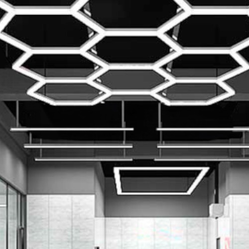 Lumin�ria colm�ia hexagonal em Led com 11 c�lulas CRI>90  110V/220V