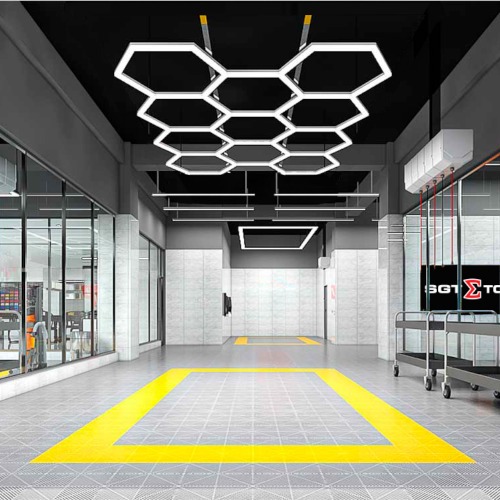 Lumin�ria colm�ia hexagonal em Led com 11 c�lulas CRI>90  110V/220V