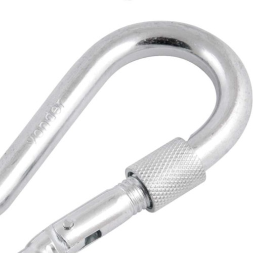 Mosquet�o com trava roscada 12 x 140 mm