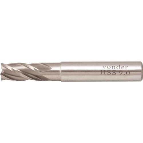 Fresa de topo 6 mm 4 cortes - DIN844A