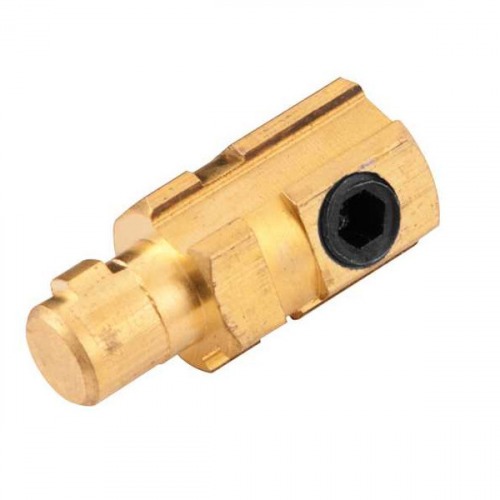 Conector r�pido macho 9 mm para cabo de solda